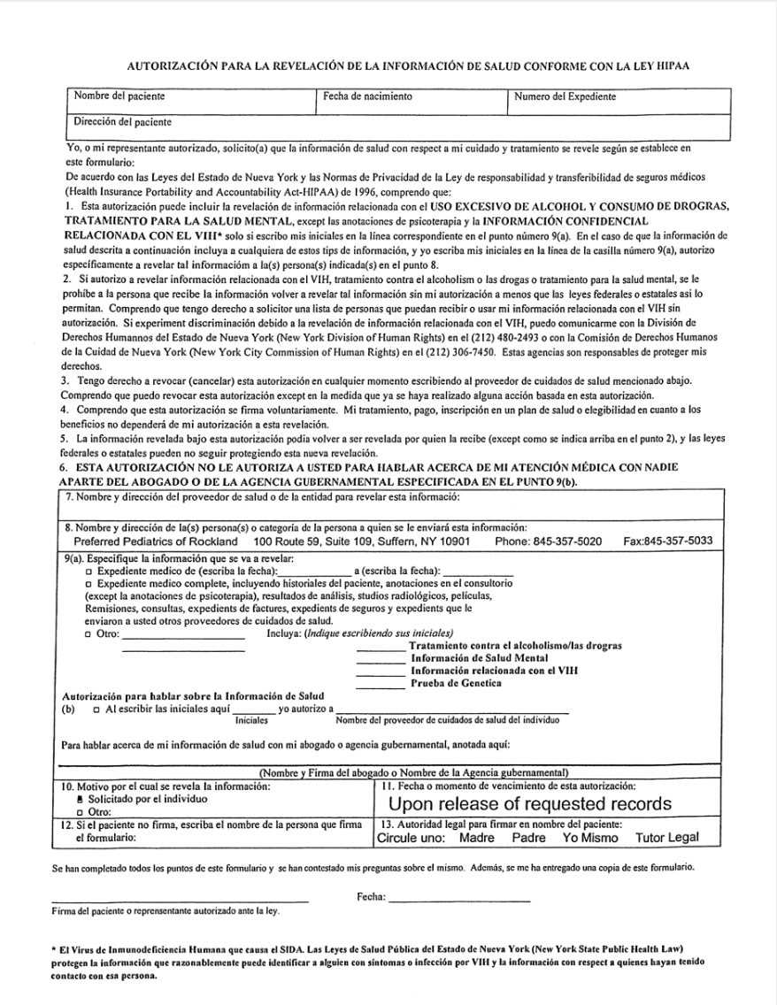 spanish parents form pdf preview